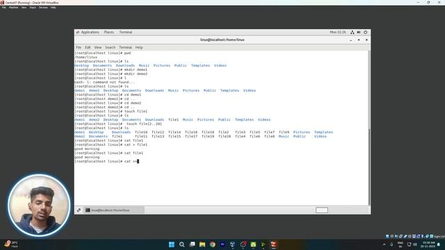 Basic Linux Commands For Beginners | Linux | Centos7 смотреть онлайн