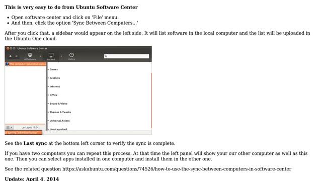 Ubuntu: Is there a way to cloud backup applications? смотреть онлайн