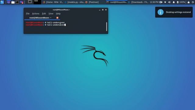 Kali 2019.4 Undercover смотреть онлайн