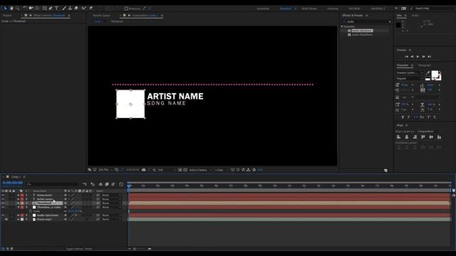 How to create Minimal Audio Visualizer(under 10 minutes) смотреть онлайн