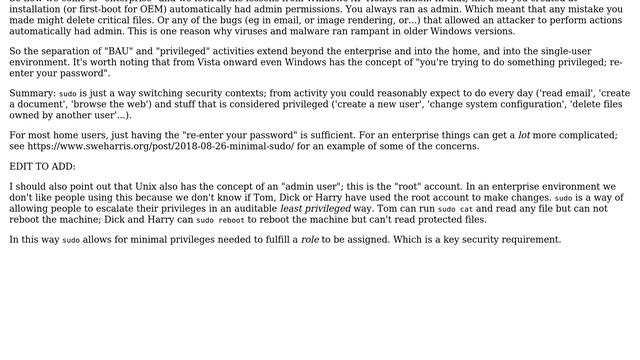 Why does sudo exist? Why not handle privileged system access as a user permission? (3 Solutions!!) смотреть онлайн
