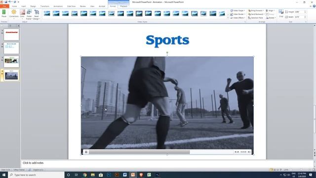 Microsoft PowerPoint 2010 Hman dan Part - 7 (Insert Video) смотреть онлайн