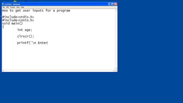 how to Get User Input in C смотреть онлайн