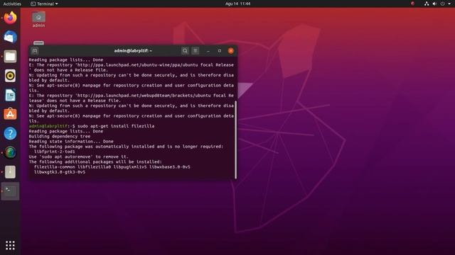 #UjianAkhirSemester #SistemOperasi Install Filezilla Pada Linux Ubuntu смотреть онлайн