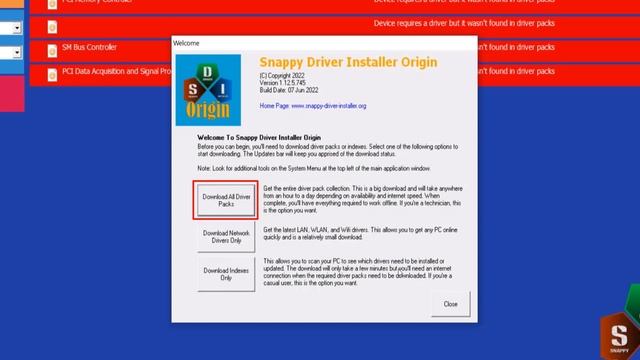 أفضل برنامج تحميل تعريفات الكمبيوتر بضغطة واحدة مجانا snappy driver смотреть онлайн