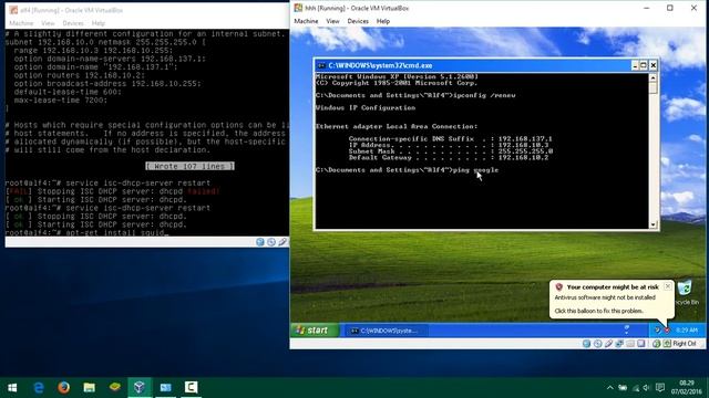 Cara blokir website / situs dg squid , dhcp dan pc router di Debian 7 смотреть онлайн