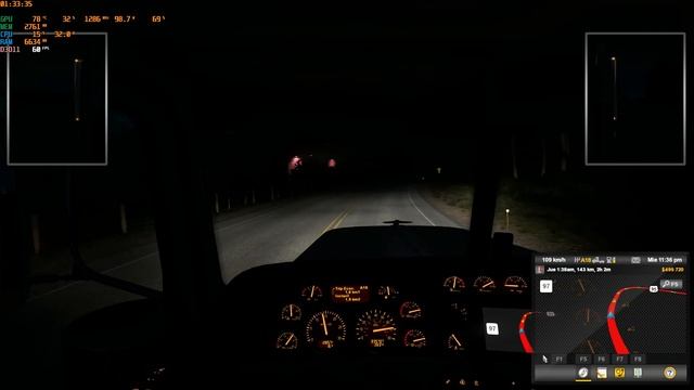 ATS - Transportando artículos de oficina desde Grangeville hasta Colville a lo loco sin multas смотреть онлайн