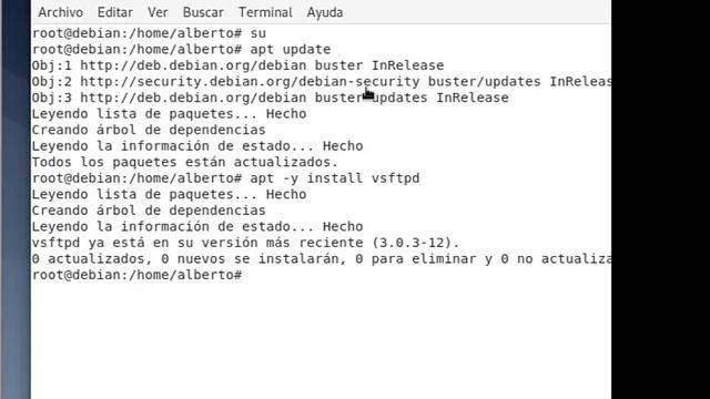 Implementación FTP en Debian 10 смотреть онлайн