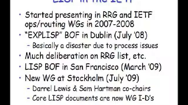 LISP Updates смотреть онлайн