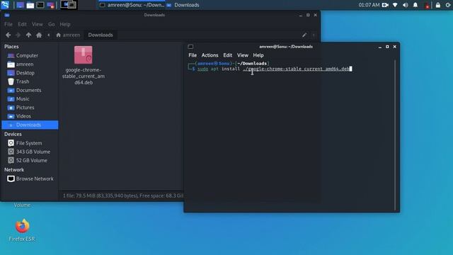 Google Chrome | How To install Google Chrome on Kali Linux смотреть онлайн