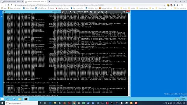 Getting Event Log Information with Windows PowerShell смотреть онлайн