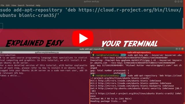 How To Install R on Ubuntu 18.04 [Quickstart] Linux смотреть онлайн