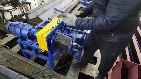 СМЖ-164 Полный цикл использования спираленавивочного станка #ЗаводСпецформ