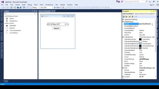 C Sharp Programming 2017:How to Use Datetimepicker in C# смотреть онлайн
