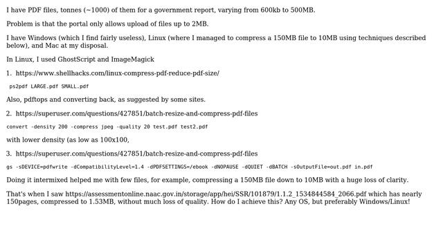 Compress PDF to 2MB or less смотреть онлайн