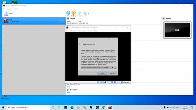 Installation of Kali Linux on VMware Workstation..... смотреть онлайн