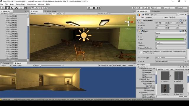 How to Make a Survival Horror Game in Unity Level Design Part 8 смотреть онлайн