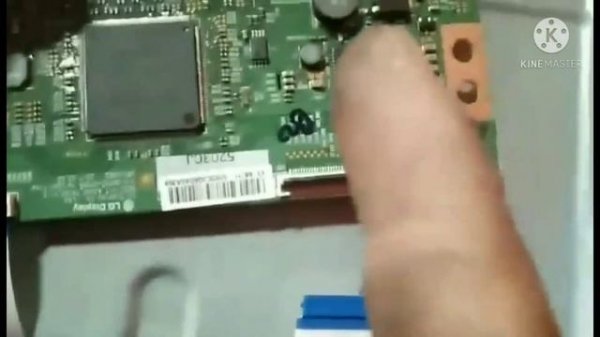 how to repair 41"skyworth android tv flickering/jumping image problem