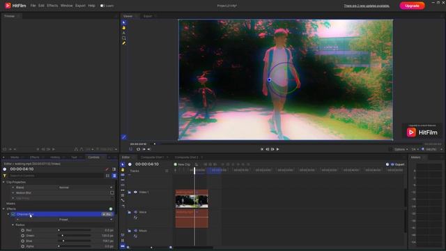 HitFilm - Lesson 165 - Channel Blur and Channel Mixer смотреть онлайн