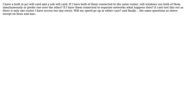 Using 2 network cards simultaneouly (2 Solutions!!) смотреть онлайн