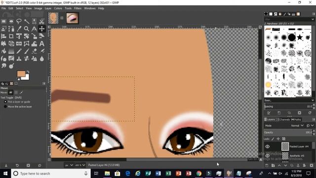 MSP MAKEUP EDIT - CHERRY BLOSSOM🌸🍒