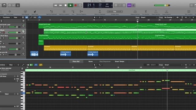 "Dark Soul" Logic Pro X Example Project Rock смотреть онлайн