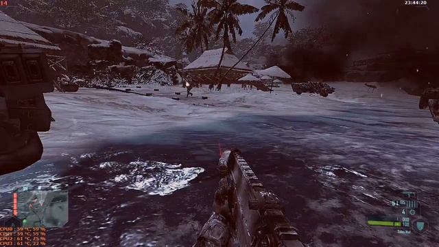 Gameplay Crysis Warhead HD Graphics 2000 смотреть онлайн