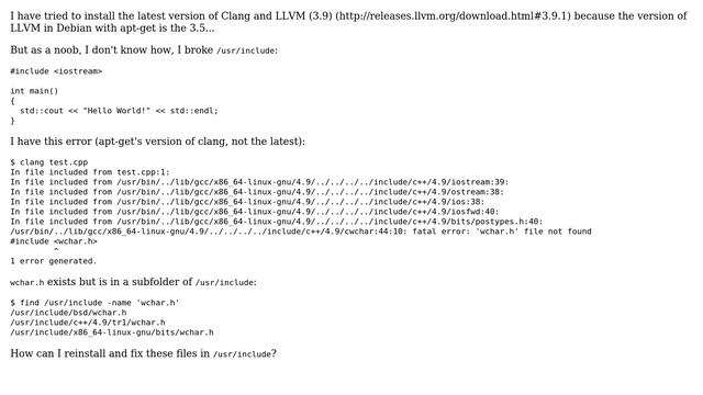 Linux: How to reinstall all stdlib смотреть онлайн