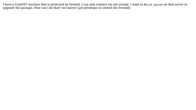 Unix & Linux: How can I do "yum upgrade" on an offline CentOS7 server? (2 Solutions!!) смотреть онлайн