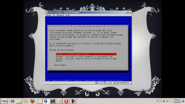 instalacion de debian 5 parte 1.avi смотреть онлайн