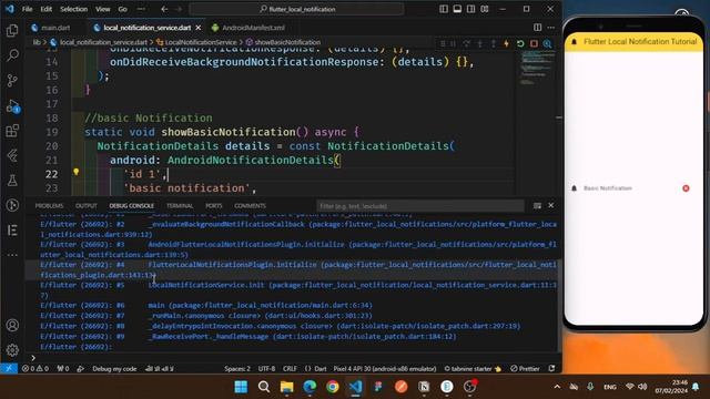 Flutter Local Notifications #2 Simple Notifications
