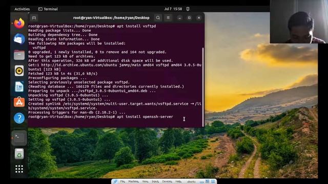 TUTORIAL PENGINSTALAN FTP & SSH DI LINUX UBUNTU смотреть онлайн