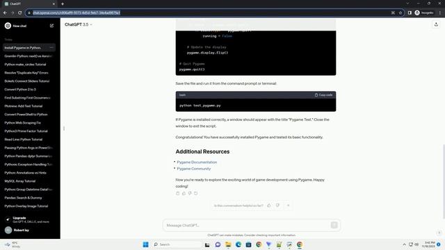 How to install Pygame in Python смотреть онлайн