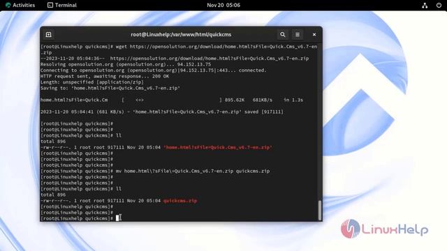 How to install Quick CMS on Rocky Linux 9.2 смотреть онлайн