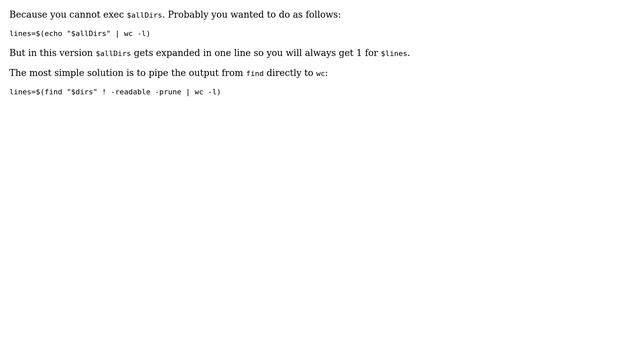 find directories with specific patterns leads to Permission denied error and no result смотреть онлайн