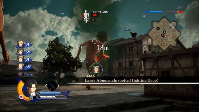 SURVEY CORPS/SCOUT REGIMENT ARRIVES! - ATTACK ON TITAN #5 смотреть онлайн