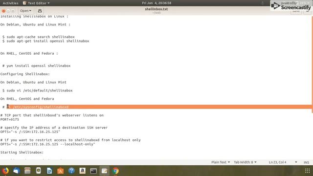 To access the terminal on web browser смотреть онлайн