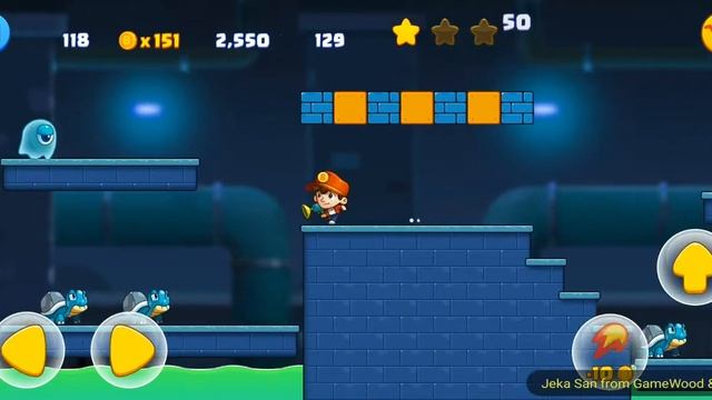 Level 118. Прохождение игры Super Jack's World — Free Run Game на Android