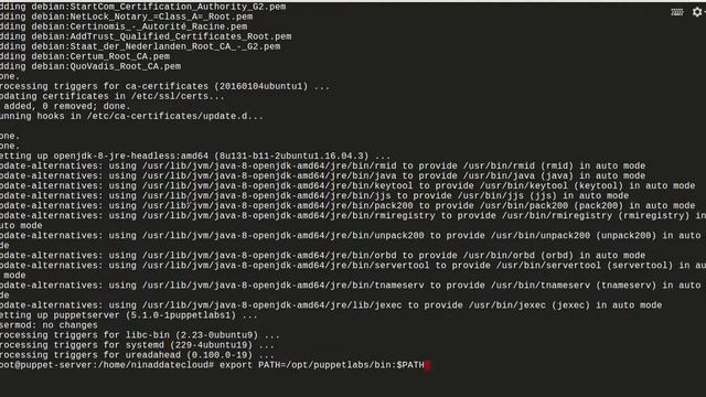 puppet 01 puppetserver installation смотреть онлайн
