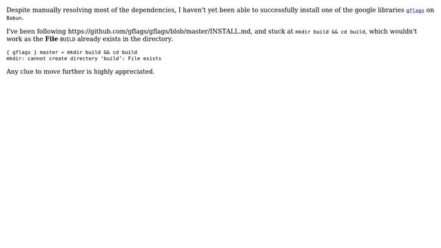Unix & Linux: Unable to install gflags on Babun(cygwin) смотреть онлайн