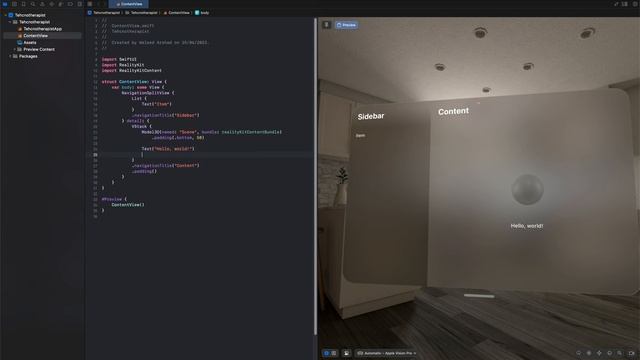 Coding with Apple's VisionOS for Vision Pro | A Developer's first-hand impression смотреть онлайн