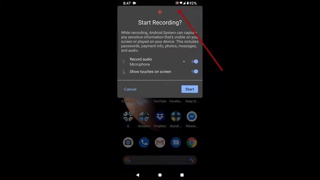 How To Use Android 11 Screen Record Feature - The Phone I Am Using Is The Google Pixel 4 XL смотреть онлайн