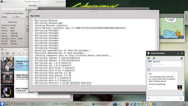 Ubuntu SDK First Run-- partial смотреть онлайн