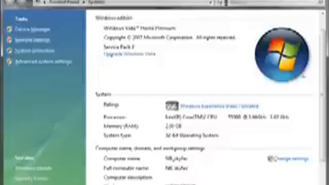 Windows Vista Home Premium SP2 (Service Pack 2) (6.0 Build 6002.18005) 32비트 смотреть онлайн