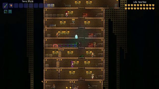 Terraria 1.2: "Hunt For The Best Weapon" Terra Blade! смотреть онлайн