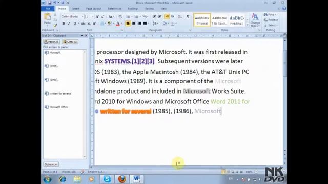 Ms Word | Lesson 8 смотреть онлайн