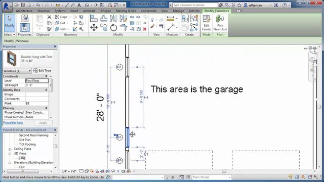 Jensen's Residential Design Using Revit 2014 - Ch05-4c Windows смотреть онлайн