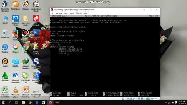 Cara mengkonfigurasi Ip address Linux Debian смотреть онлайн