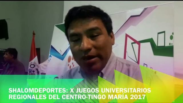 X juegos nacionales del centro tingo María 2017 смотреть онлайн