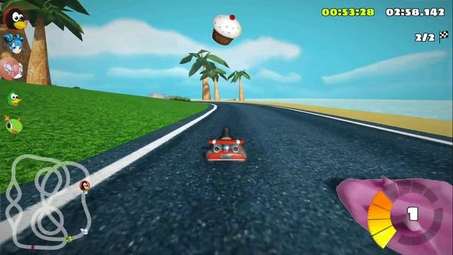 SuperTux Kart Linux Mint gameplay смотреть онлайн